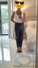 J BRAND lamb Skin Stretch Leather Pants Sz 32