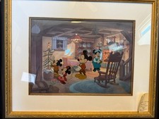 Disney Cel Mickey's Christmas Carol Limited Edition