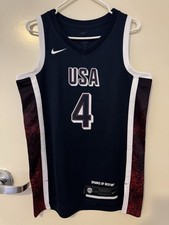 Nike Stephen Curry USA Paris Olympics 2024 Jersey Size 40 SMALL