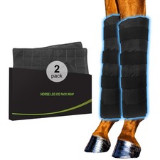 Ice Boot for Horses Set of 2, Horse Boots Horse Leg Wraps, Cooling Horse Leg Wra