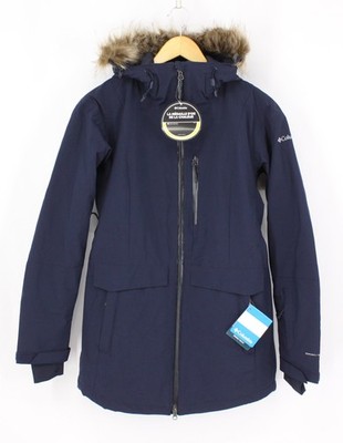 Columbia Mount Bindo II isolierte DAMENJACKE GRÖSSE XS MARINEBLAU UVP 230 £ IM KARTON