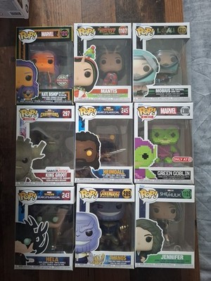Funko Pop Marvel Sammlung 9er Set