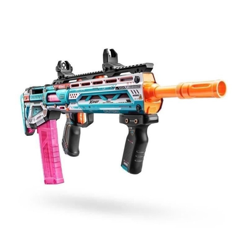 Lance-projectiles XSHOT Pro Long Shot blaster longue distance bleu