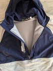 RLX Golf by Ralph Lauren Paneled Stretch Hood Jacket Soft Grey Men's XL — photo 4