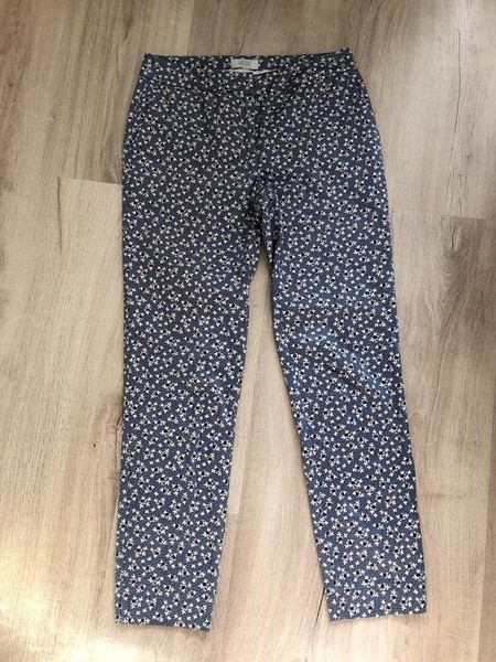 Women Laura Ashley Trousers Multicolor Cotton 32 /
