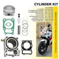 58Mm Complete Cylinder Barrel Piston Kit Fits Honda Cbr 125 Cbr125 R 2004-2017..