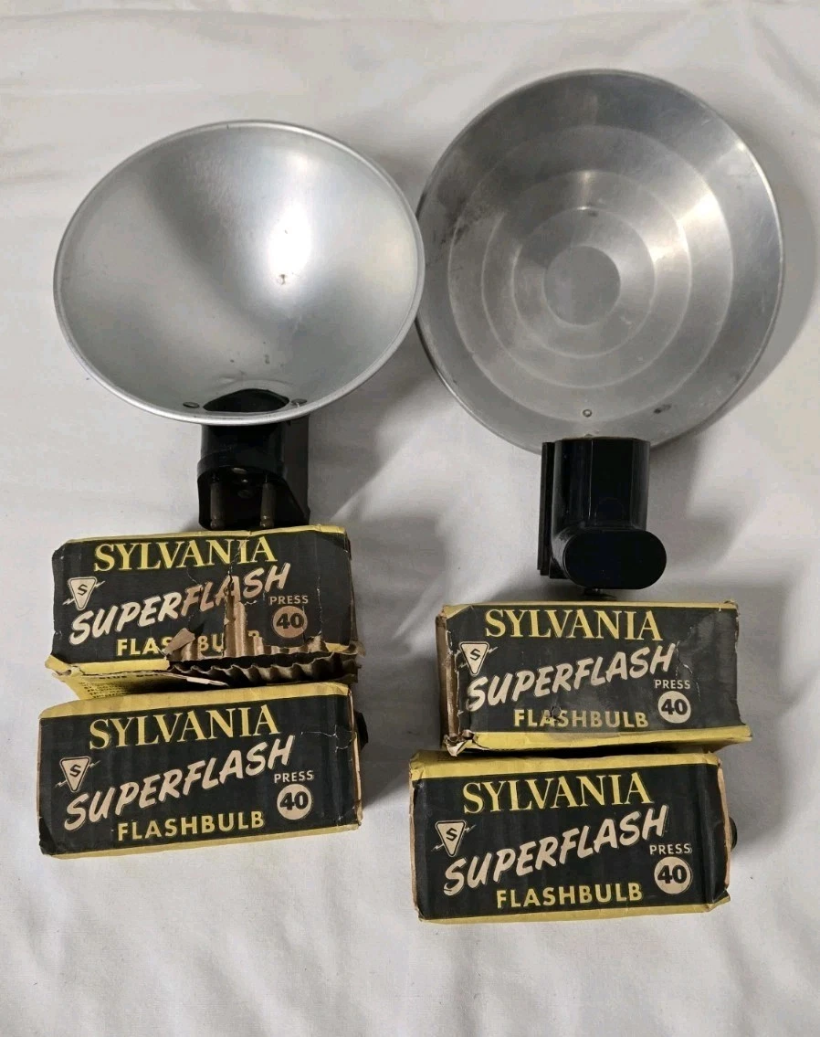 Lot De 4 Boîtes De Flash Sylvania Flip Flash Pour Appareil Photo Argentique