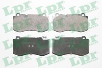 LPR Bremsbelagsatz Scheibenbremse 05P1506 FüR W221 Mercedes C216 SL Klasse V221