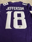 Justin Jefferson Signed NFL Minnesota Vikings Nike Limited Football Jersey