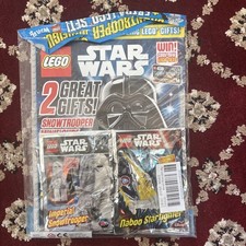 Lego Star Wars magazine, Issue 26, 2017. Imperial Snowtrooper nano starfighter 