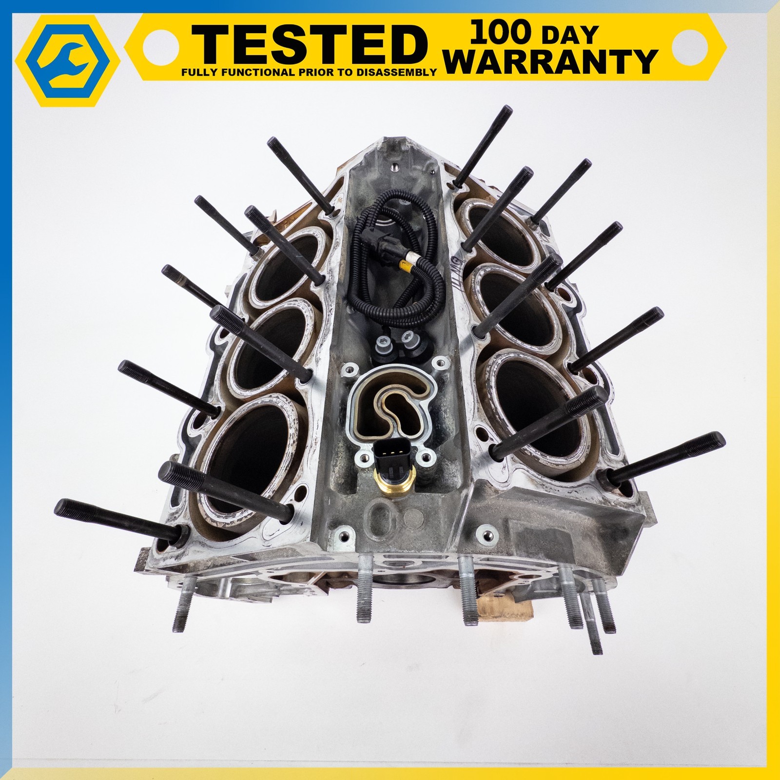 14-19 MASERATI QUATTROPORTE GHIBLI 3.0L V6 ENGINE MOTOR CYLINDER BLOCK OEM
