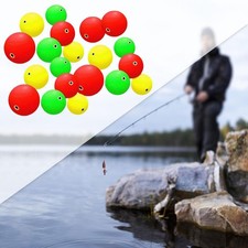 20 pièces flotteurs de pêche, boules indicatrices, eau salée douce 1.8 cm