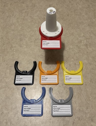 BT40 / BT-40 Tool Holder Identification Tags - Afbeelding 1 van 7