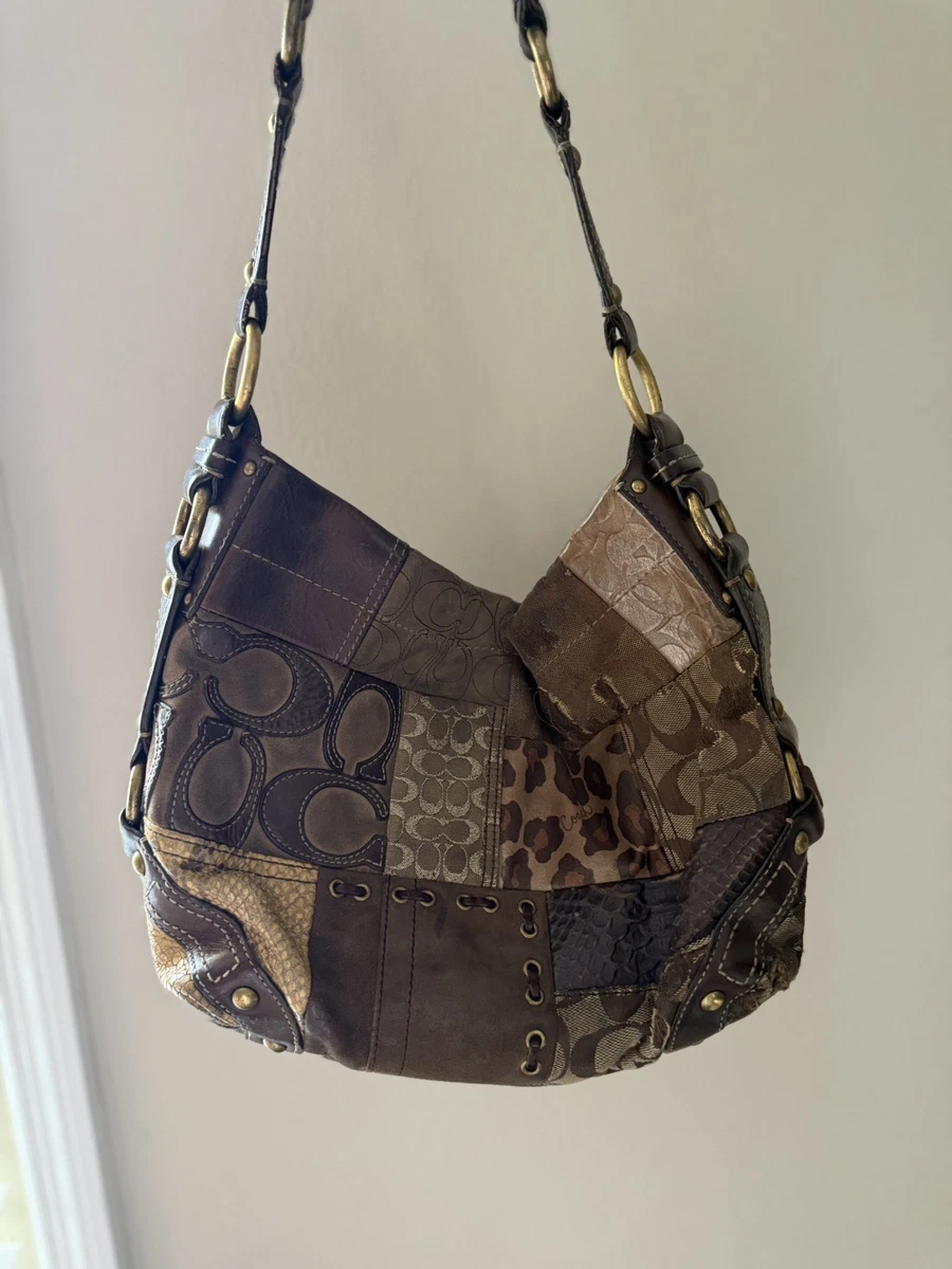 Coach Patchwork Zip Shoulder Bags for Women for sale | eBay