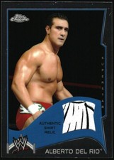 2014 Topps Chrome WWE Swatch Relics Alberto Del Rio Patch