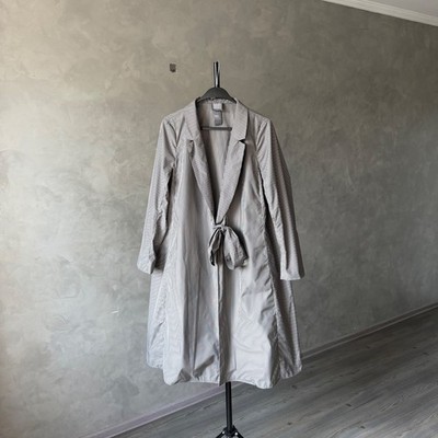 Lilith Paris Striped Lightweight Trench Coat Avantgarde Lagenlook S