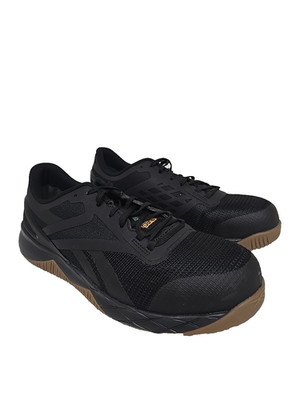 Reebok Work Men's Nanoflex TR SD+ Composite Toe Work Shoes Black/Gum Size 9.5W