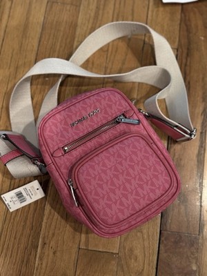 Michael Kors Jet Set Item Dragonfruit Pink Crossbody Bag