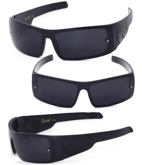 locs rectangular sunglasses