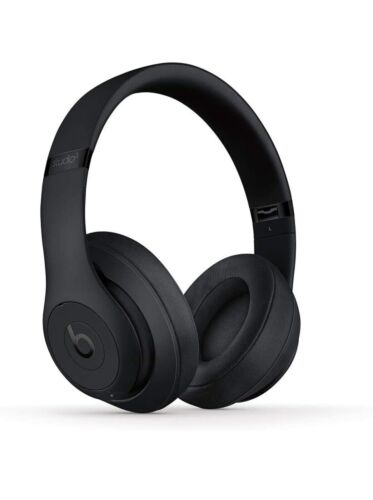 Beats Studio3 Wireless Noise Cancelling Over-Ear Headphones - Matte Black / OPEN - Picture 1 of 11