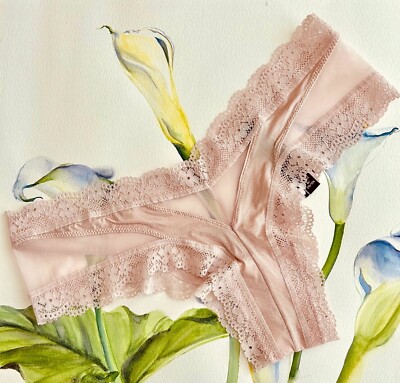 Victoria's Secret CHEEKY MESH LACE SEQUINS  Panties U pick 1 NEW
