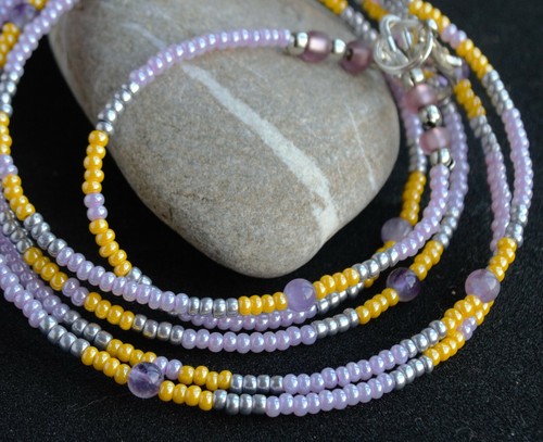 crystals chakra healing waist beads 