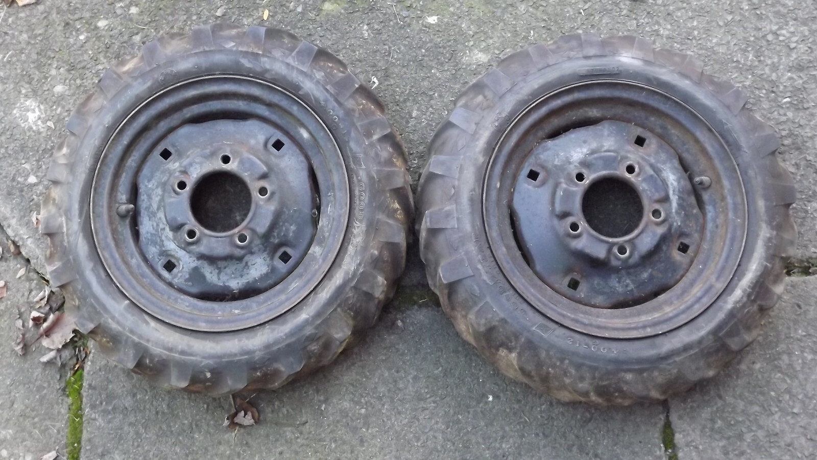 Wheels Tires for Gear Reduction Hubs Gravely Walk Behind Tractor L LI L8 LS