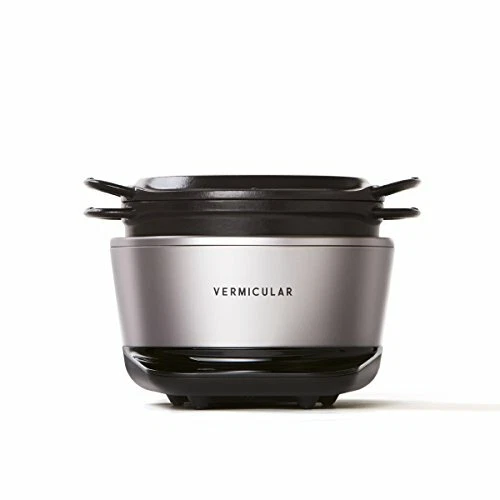 VERMICULAR Mini Rice Pot RP19A 3-Cup 2.1L Cooker Silver AC100V w/ Tracking NEW