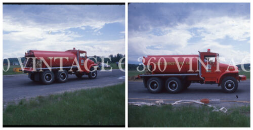 2 Vintage 1978 Ektachrome 35mm photo slides of the East Swayze Fire Co Truck - Picture 1 of 3