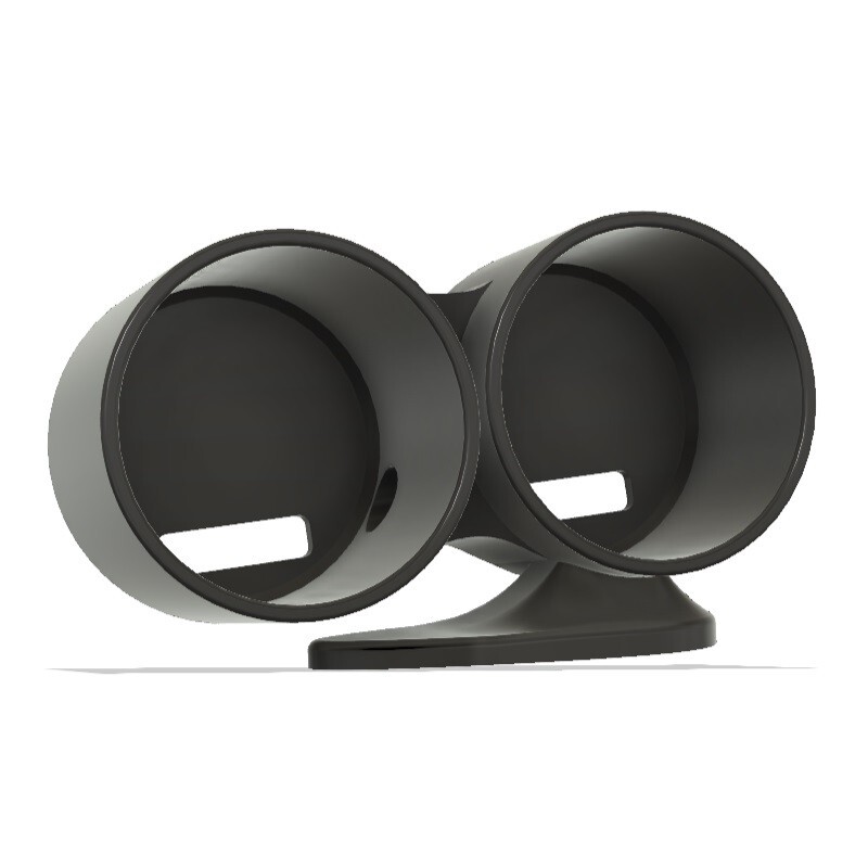 86 FRS BRZ Dual Gauge Pod for 60mm Aftermarket Gauges (Stickon/Dash