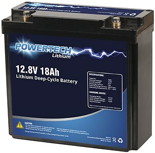 Powertech Deep Cycle Battery 12.8V 18Ah Lithium LiFePO4 Sealed Power SB2212 New - Picture 4 of 9