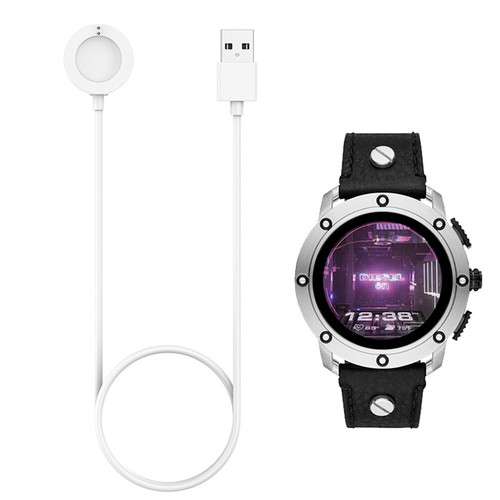 Magnetic Smartwatch Charging Cable for Fossil/Diesel Power Station (White) - Photo 2 sur 12