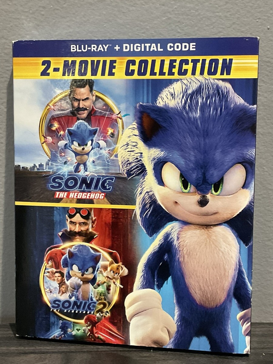 Sonic the Hedgehog 2 Movie Collection (Blu-Ray, Digital Code)James