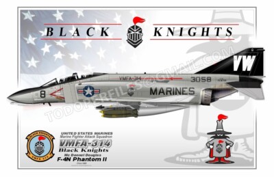 F-4N Phantom II VMFA-314 