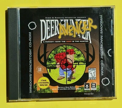 Deer Hunter Avenger PC/Mac CD-ROM Simon & Schuster 1999 Windows 95/98 Free Ship