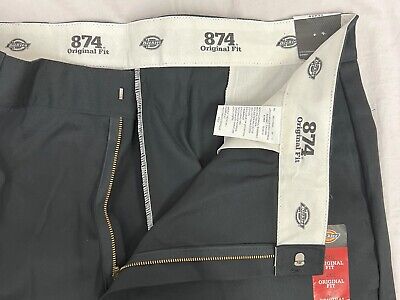 Dickies Mens Original 874® Work Pants Black Size 42x32 New Dickies Mens Original 874® Work Pants Black Size 42x32 New