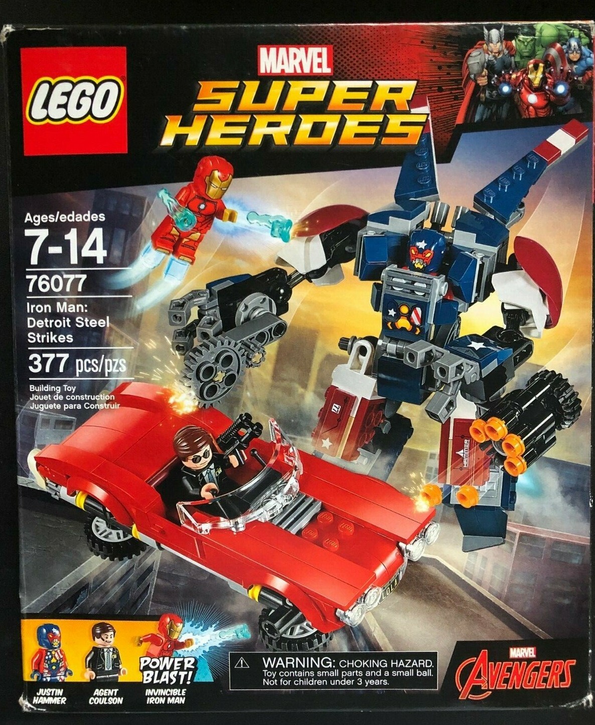 lego super heroes 76077