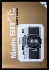 Original Camera Instructions/Manual: Minolta SR T 101