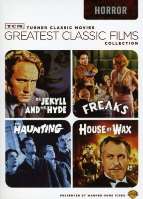 TCM Greatest Classic Films Collection: HORROR (DVD) NEW WITH SLIP COVER