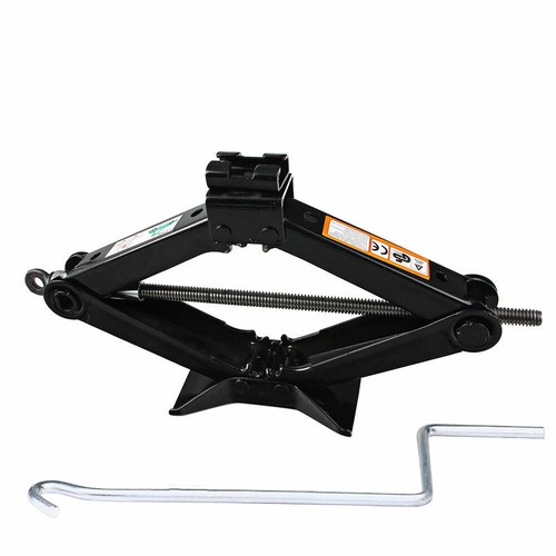 Scissor Jack Lift 2 Ton w/ Handle Crank Car Tire Repair For 20042014