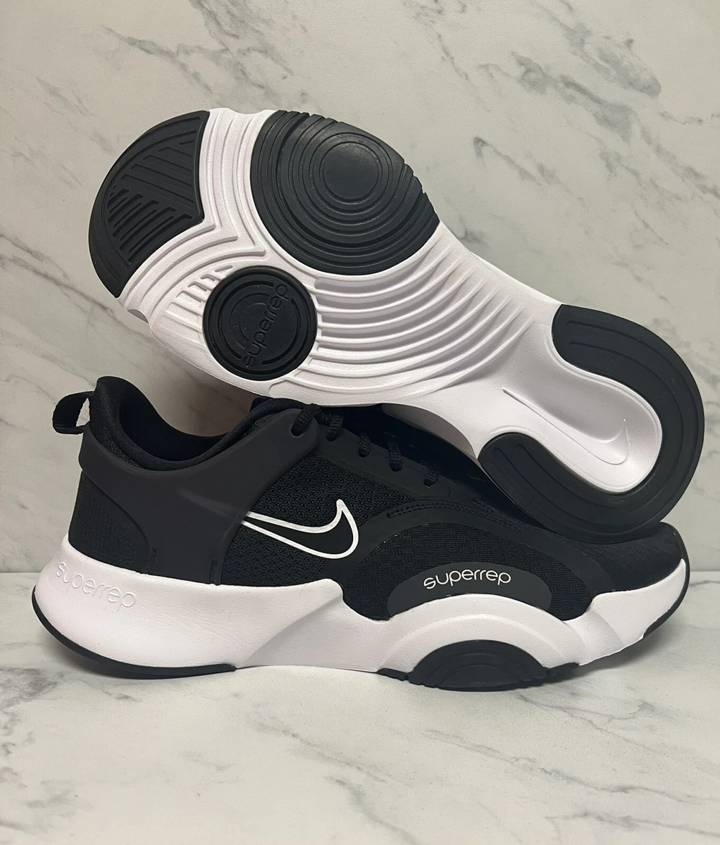 Nike SuperRep Go 2 Training Mens Size 12 Black White RUNNING CZ0604 010 BNIB