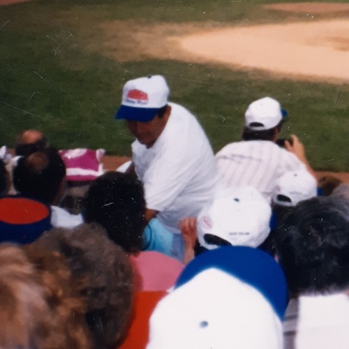 Vintage Wrigley Field Baseball Spiel Foto Jungtiere gegen Phillies 1970er Ära LQQK - Bild 6 von 8