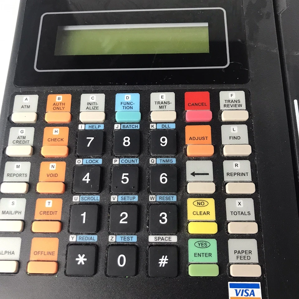 Hypercom T7Plus Credit Card Terminal-No Power supply untested - Image 3 of 4