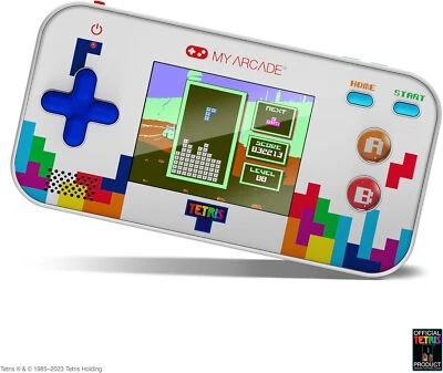My Arcade Tetris Gamer V Portable Video Game System Handheld 201 Games 2.5"