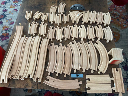 KidKraft Disney Pixar CARS Radiator Springs Wooden Track Replacement Parts SET