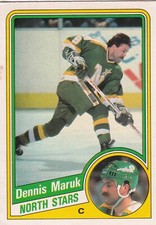 1984-85 O-Pee-Chee #101 Dennis Maruk Minnesota + (Yes 4 Free Mystery Cards)