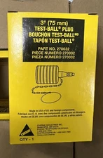 Cherne Industries 270032 Three Inch Test Ball Plug Rubber Product