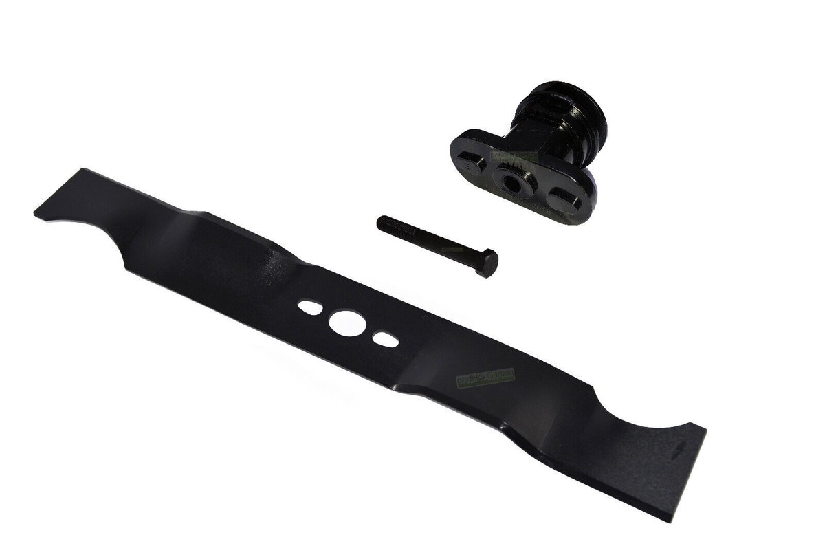 51 CM Lama Del Tosaerba + Porta Lama + Cuneo + Vite Per Scheppach - Foto 4