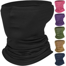 Neck Gaiter Face Mask Scarf Breathable Sun Wind-proof for Fishing Hiking Cycling