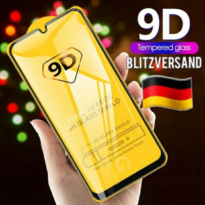 9D Xiaomi Redmi Note 10 Lite Schutzglas Displayschutzfolie Echt 9H Hartglas 